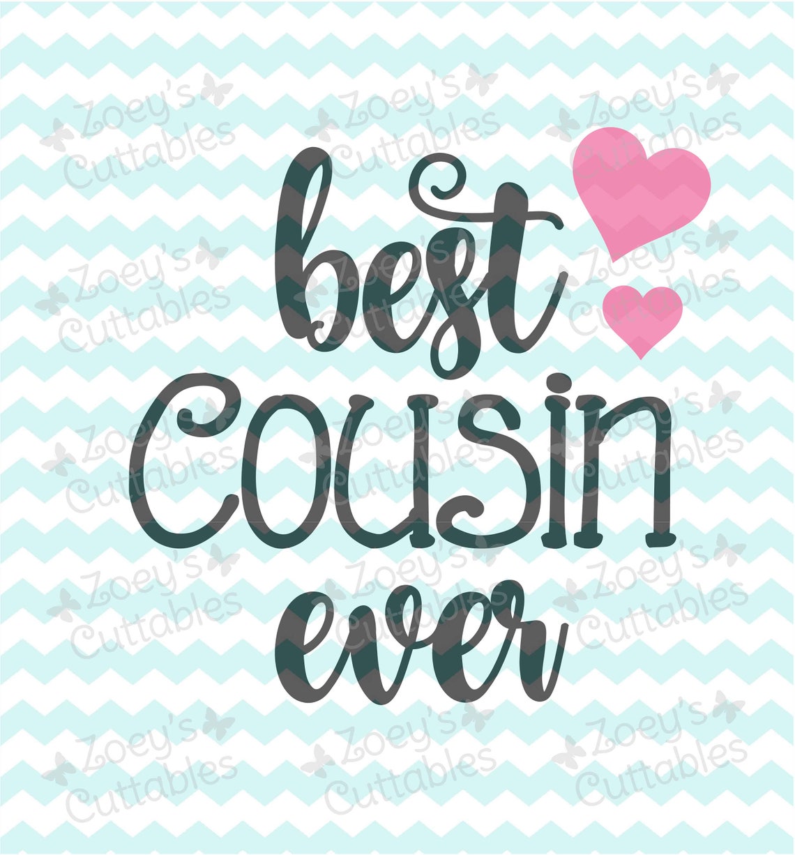 Best Cousin Ever Cuttable SVG File Instant Download DXF - Etsy France