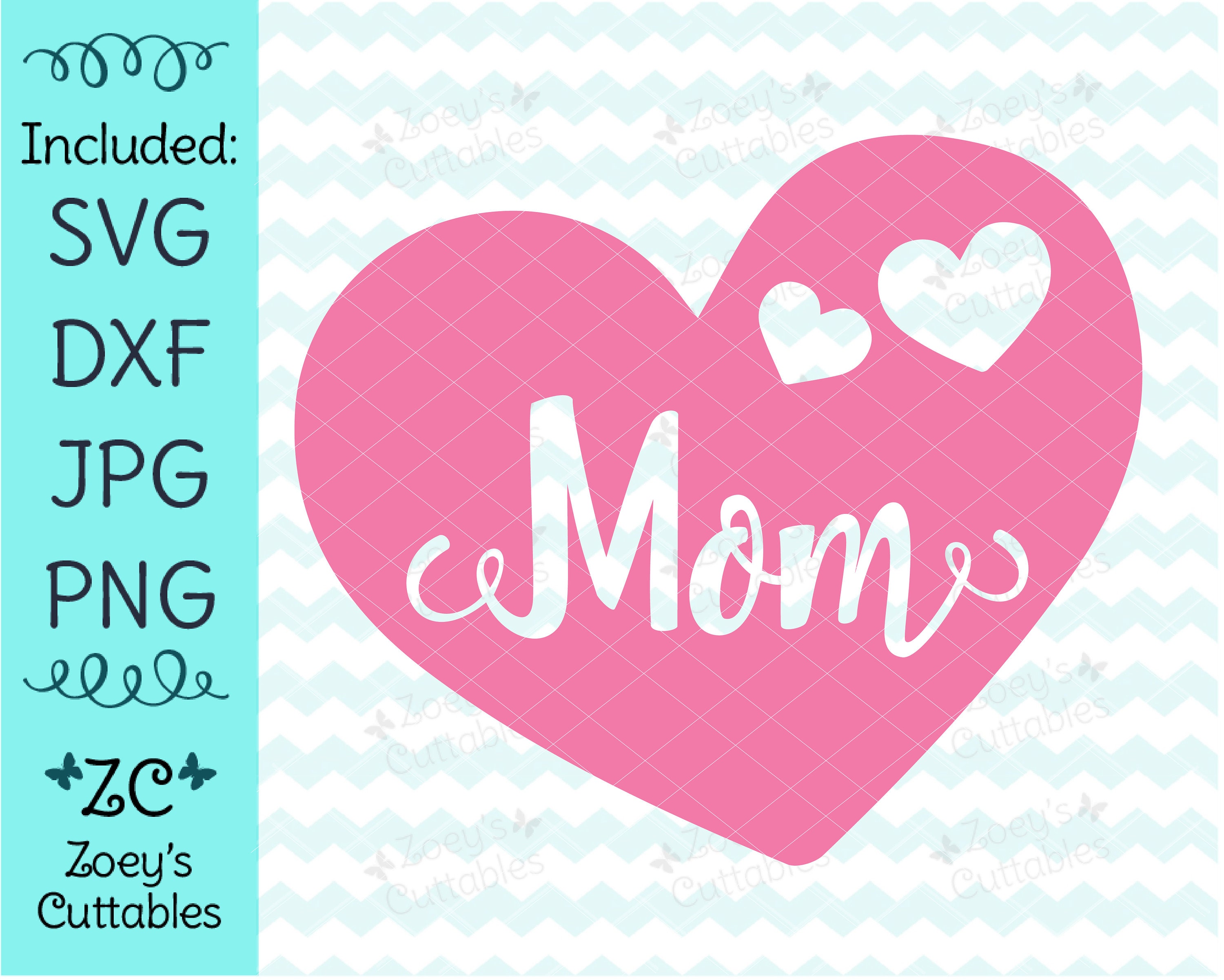 Download Mom SVG Mother's Day SVG I Love Mom Mother SVG Gift | Etsy