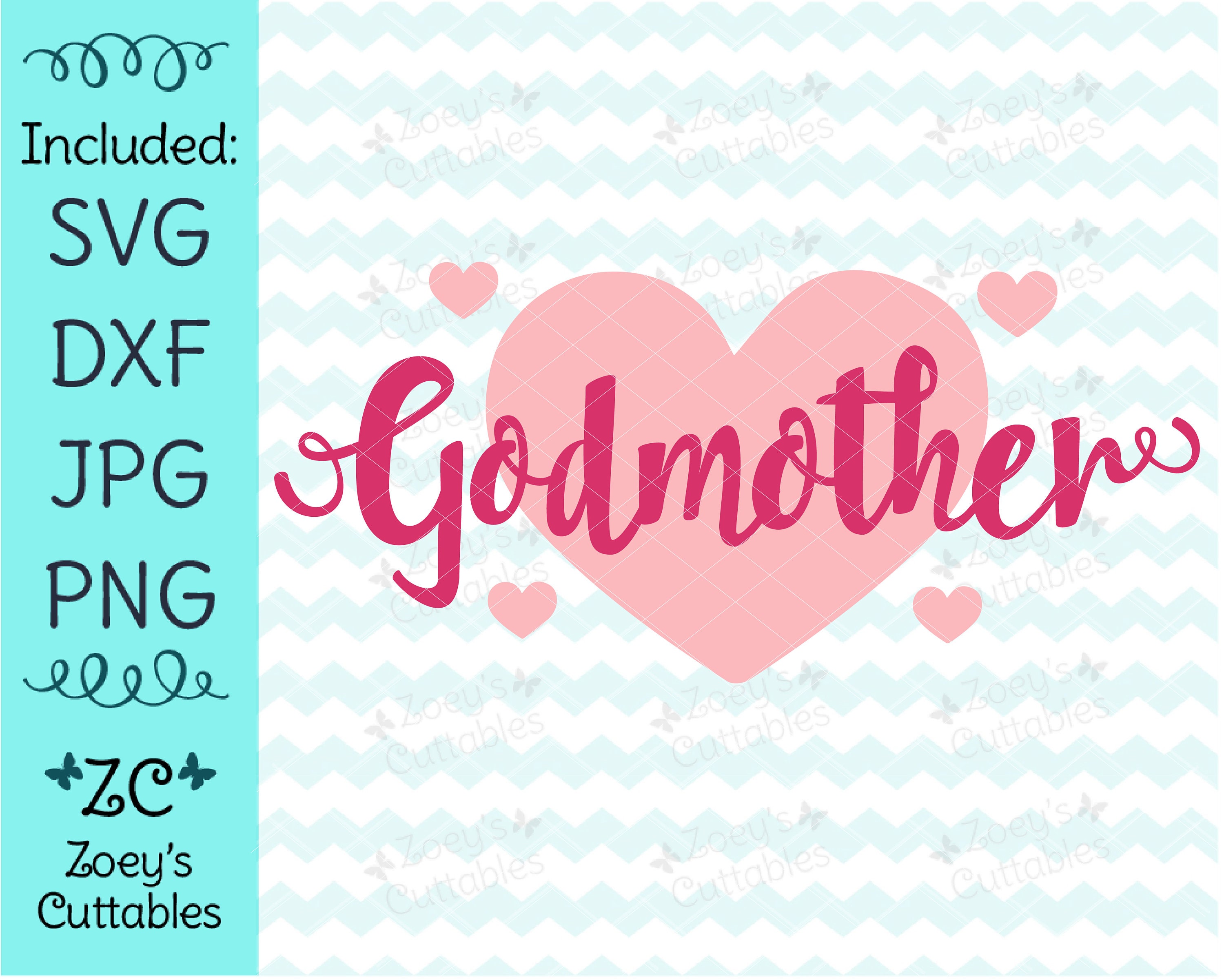 Download Godmother SVG Best Godmother SVG Goddaughter SVG Godmother ...