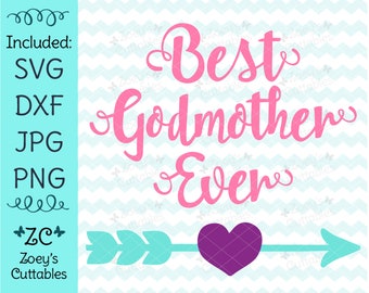 Meilleure Marraine Jamais Svg Meilleure Filleule Jamais Svg Etsy France