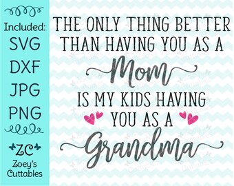 Nonna SVG, Mamma SVG, Festa della mamma SVG, Regalo per mamma, Regalo nonna, Regalo festa della mamma, Annuncio gravidanza, svg, Cricut, file svg, nonna