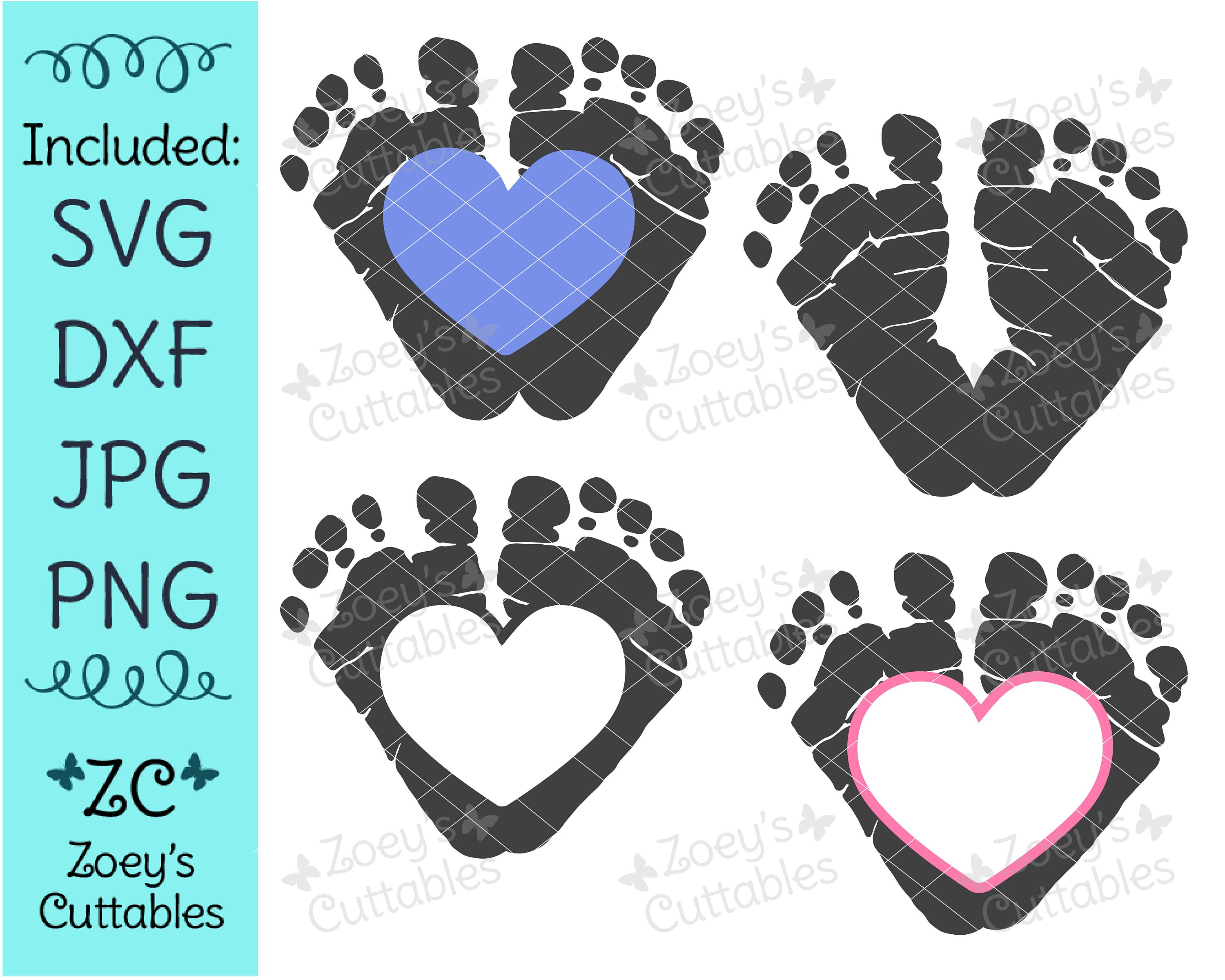Free Free 167 Baby Footprint Heart Svg SVG PNG EPS DXF File