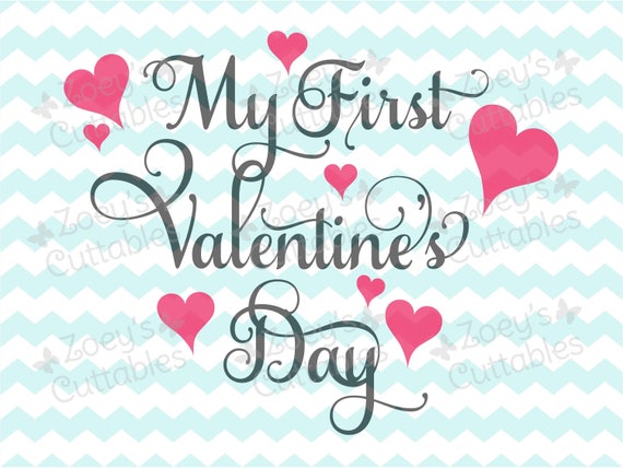 Download My First Valentine S Day Svg Baby S 1st Valentines Etsy