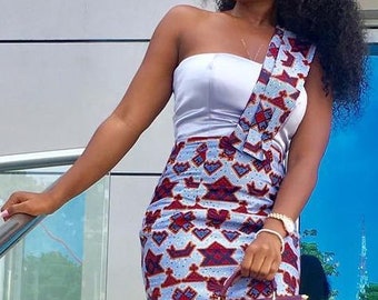 latest ankara pinafore dress