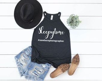 Photographer's "Sleepytime" Rocker Tank Top