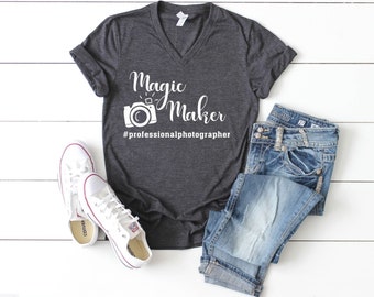 Photographer's "Magic Maker" T-shirt