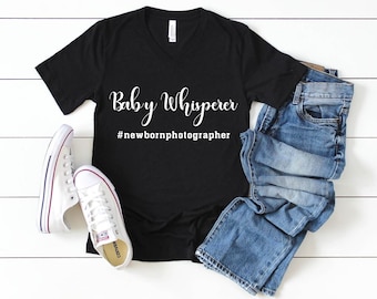 Photographer's "Baby Whisperer" T-shirt-DEANNA DAVIS SPECIAL