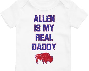 Buffalo Football Babybody | Rolig Allen är min riktiga pappabody
