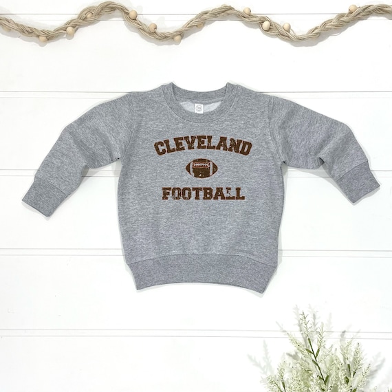 Kids Cleveland Football Sweatshirt | Ohio Sports Fan Gameday Shirt