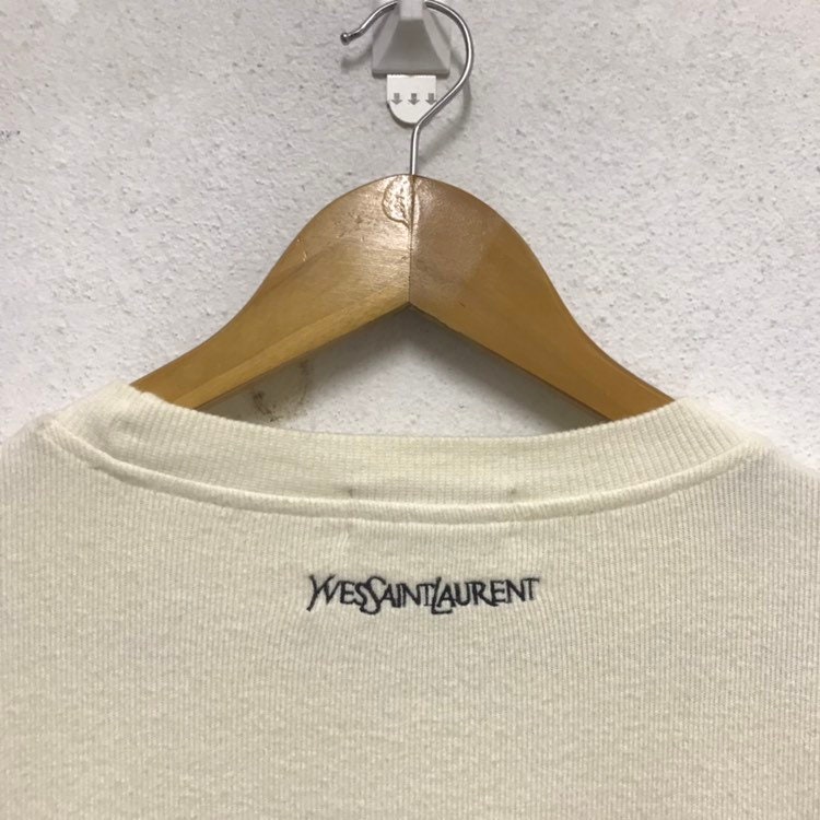 Raro Yves Saint Laurent sudadera Jersey