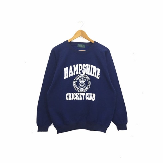 Rare!! Vintage Hampshire cricket Club Sweatshirt P