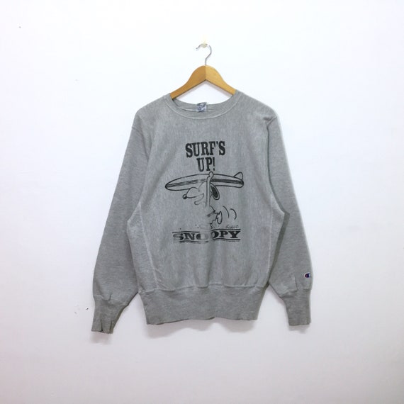 snoopy sweatshirt champion