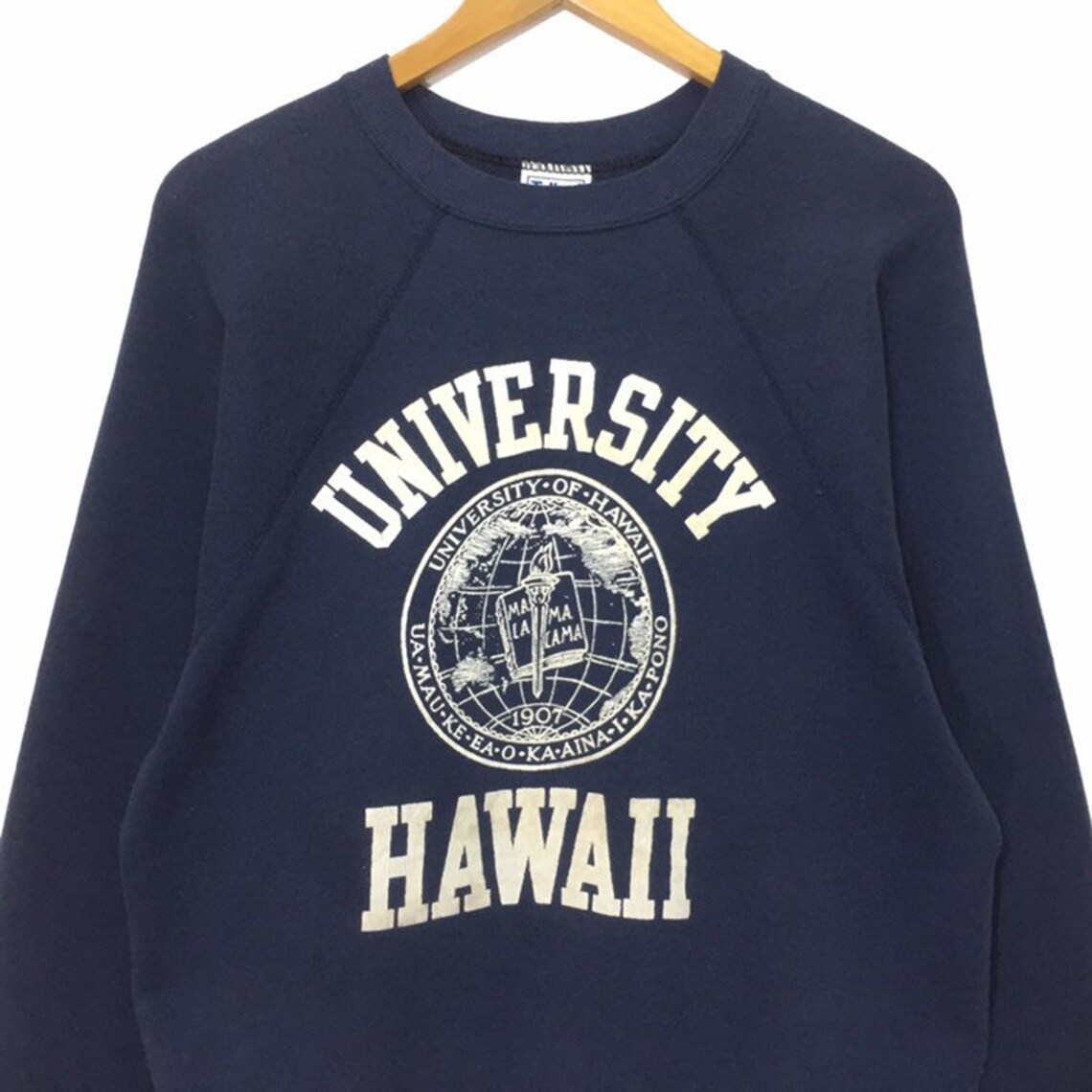 Rare Vintage80s University Of Hawaii Sweatshirt Pullover Etsy