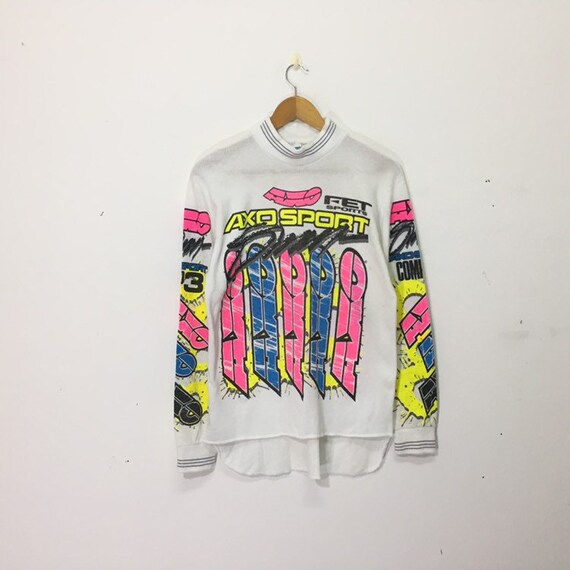 Rare!! Vintage AXO sport motocross jersey - fox jt