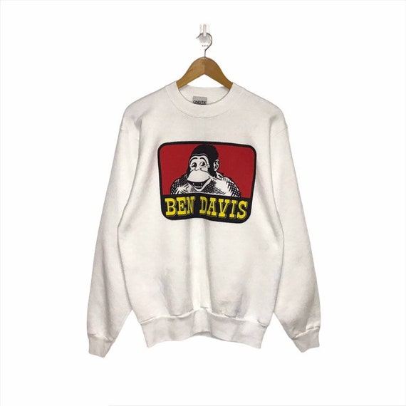 Rare Vintage Ben Davis Sweatshirt Pullover Jumper Sweater | Etsy