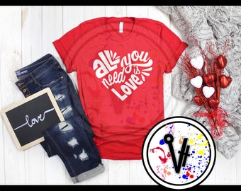 All You Need Is Love Svg Etsy