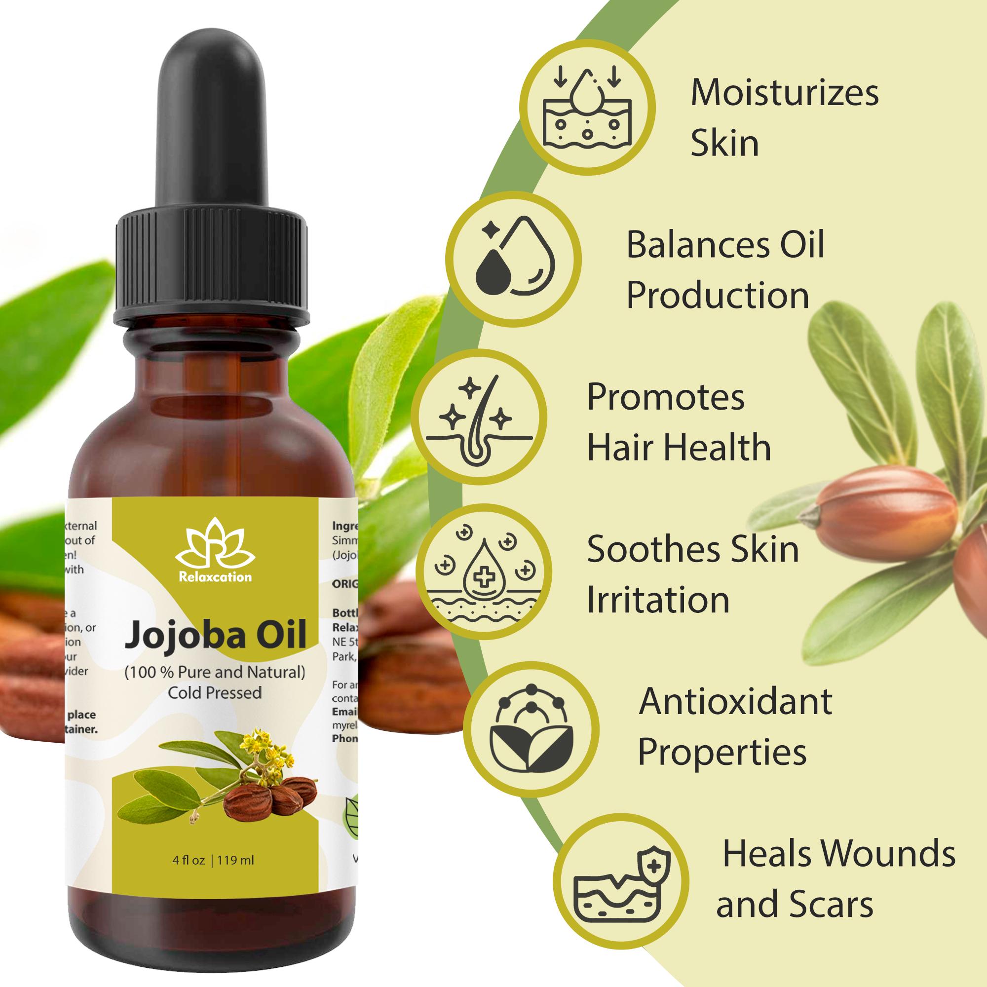 Pure Virgin Jojoba Oil - Cold Pressed, Unrefined Organic - Natural Moisturizer for Skin and Hair - Etsy Pure Virgin Jojoba Oil - Cold Pressed, Unrefined Organic - Natural Moisturizer for Skin and Hair - Etsy
