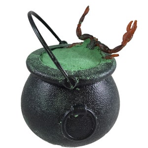 Halloween SCARY TOY Bath Bombs Witches Brew Cauldron GREEN Fizzy and Bubble 7 oz. Bath Bombs with Surprise Scary Toys Inside For Kids!