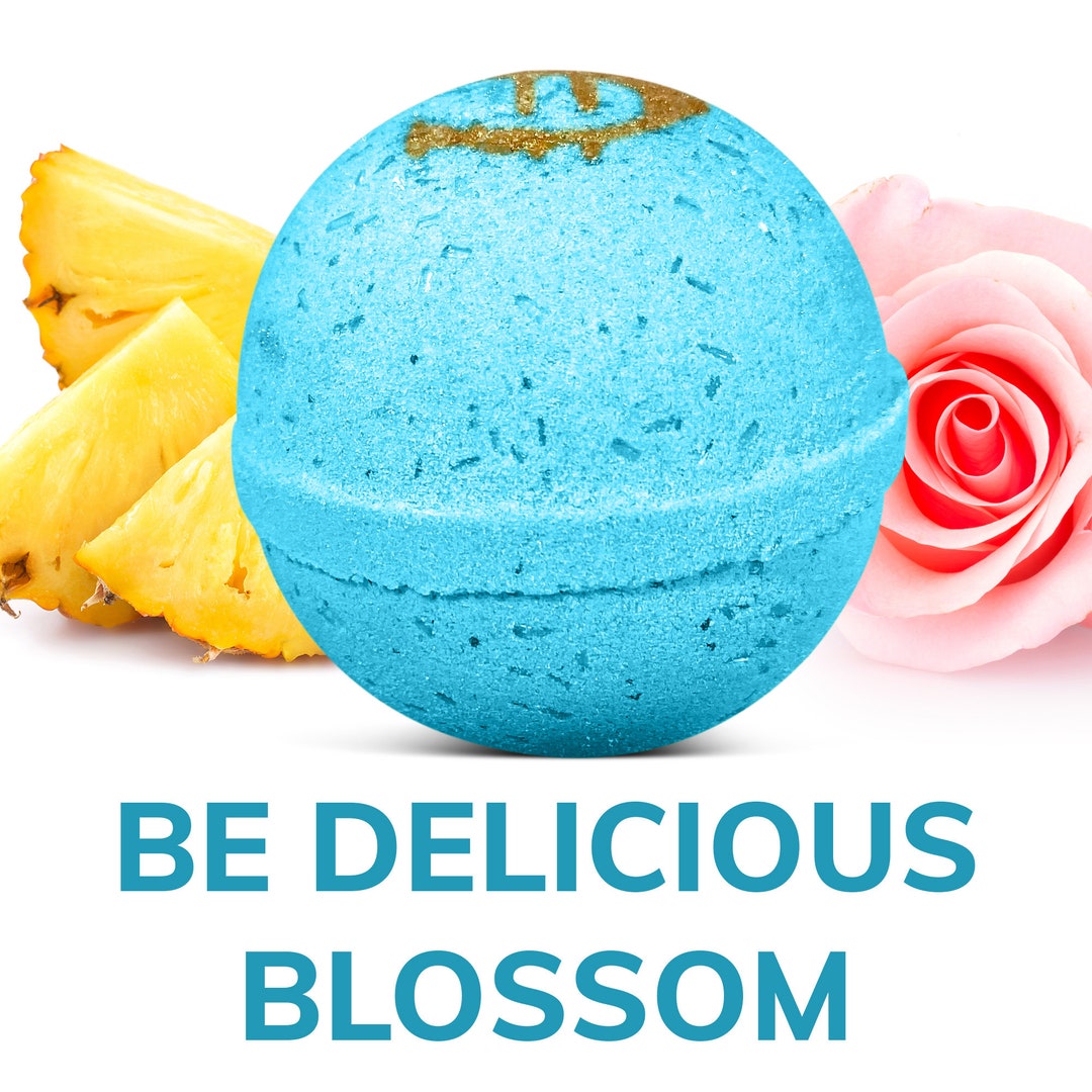 1 Cnote Bath Bomb Surprise be Delicious Blossom for Kids Birthday Gift