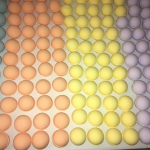FREE SHIPPING! 50 Wholesale Organic 3.2 oz Bath Bombs w/Kaolin Clay, Epsom Salt, Apricot Kernel Oil, Gift Party Favor Women Handmade in USA