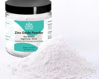 Zinc Oxide USP Non-Nano In a Jar 4oz, 8 oz or 16 oz