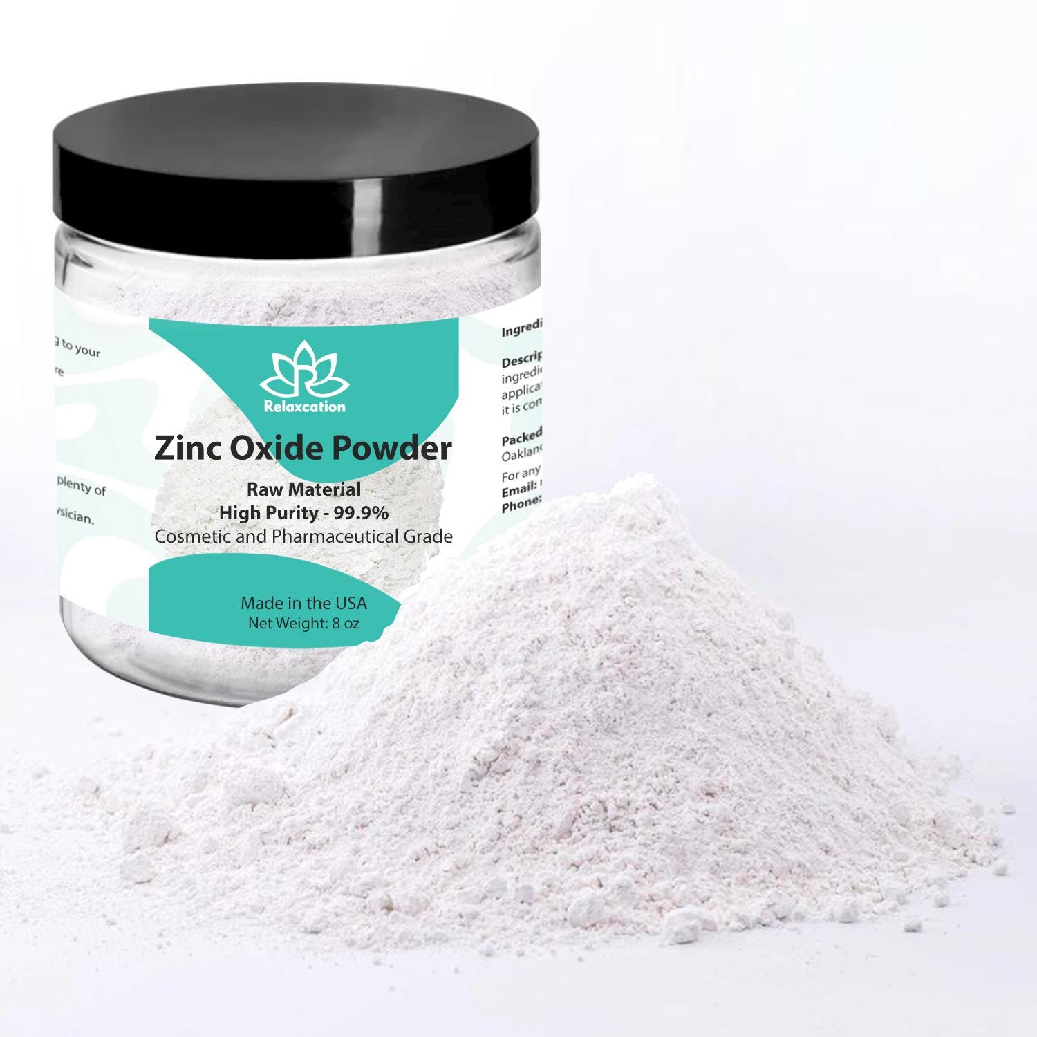 Nano Polvere Di Ossido Di Zinco Acquoso Insapore ZNO Cas 1314-13-2 - Foto 6