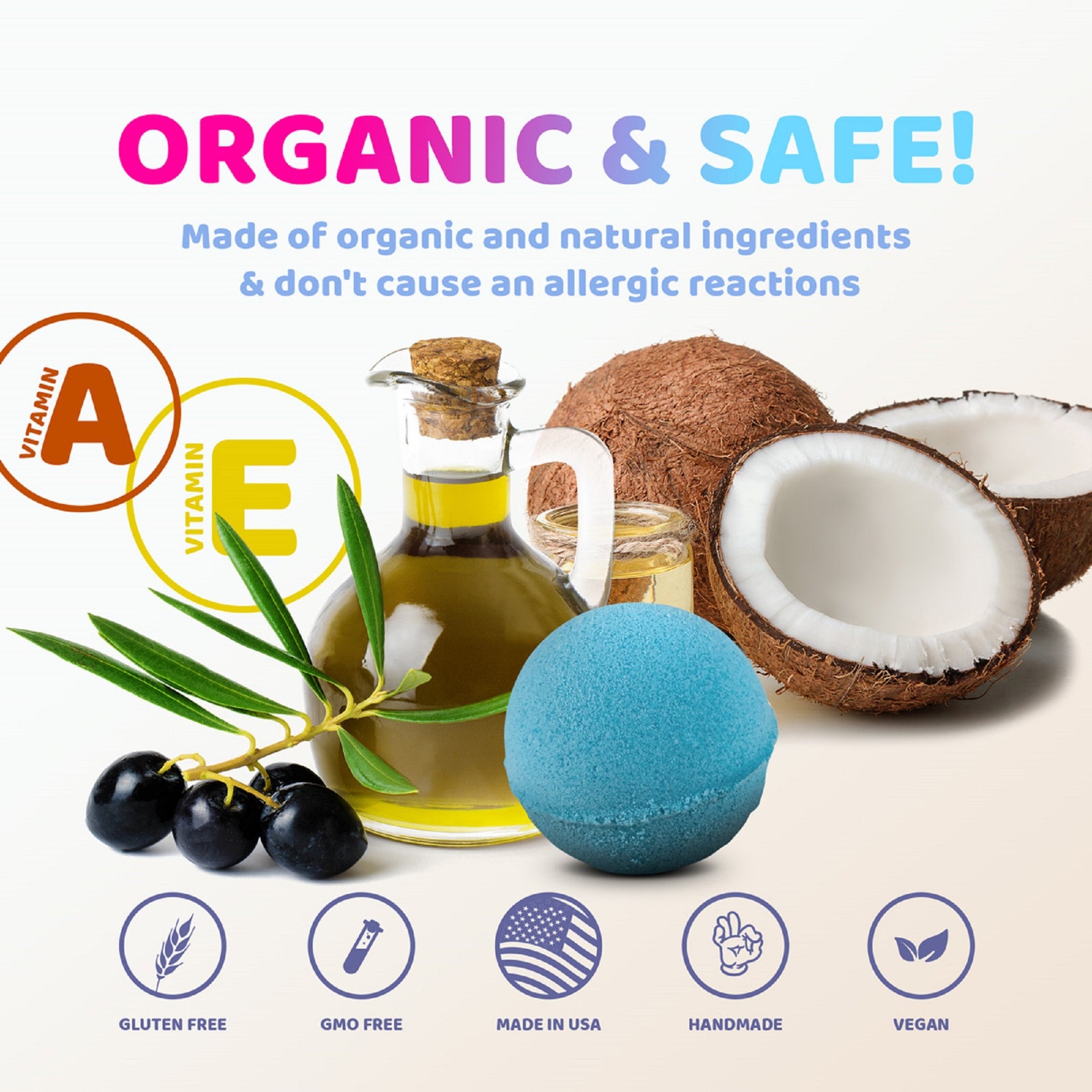 Relaxcation 6 Bath Bombs Gift Set With SUPERHEROES Inside for Kids