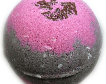 1 Bomba de baño de chocolate caribeño de 90 g (3.2 oz) - Ingredientes totalmente naturales - Sales de Epsom relajantes, producto efervescente artesanal para niños y mamás en EE. UU.