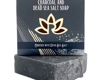 1 Natural Soap Bar Activated Charcoal “Special Blend” Soap - Handmade with Organic Coconut oil and Olive oil - 3.0oz bar Handmade in the USA