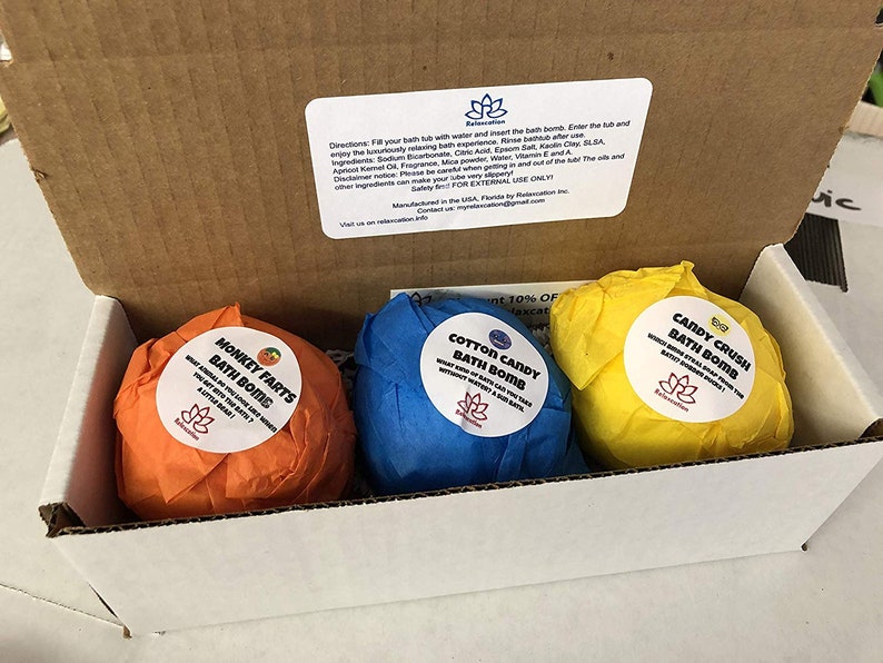 3 Bath Bombs for Kids With Surprise Inside CARS Toys Organic Etsy