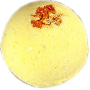 1 Bath Bomb Mango-Papaya Fragrance Oil 5 oz – Natural Ingredients - Relaxing Epsom Salt, Apricot Kernel Oil great party favors and gift idea