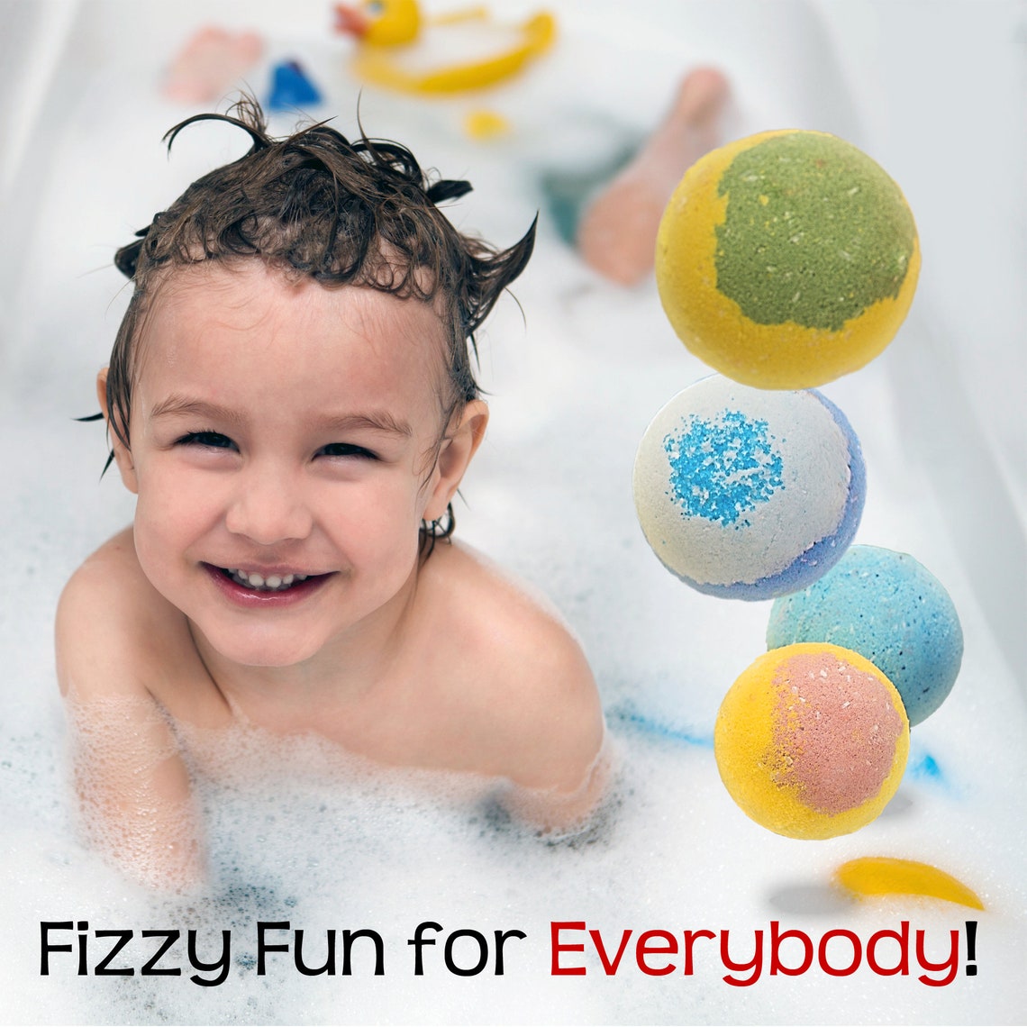 12 Box Bath Bombs Set for Kids / Handmade in USA / Fizzy Bath Etsy