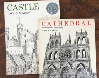 Castle & Cathedral The Story Of Its Construction By David Macaulay Caldecott Honor Book