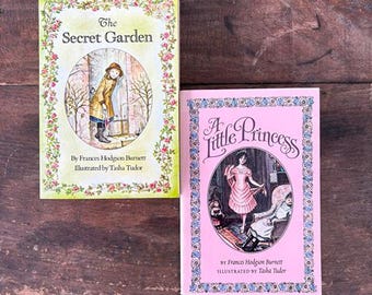 Tasha Tudor Illustrated Children's Classics: The Secret Garden & The Little Princess Paperbacks