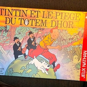 フランス アンティーク タンタン TINTIN ボードゲーム フランス