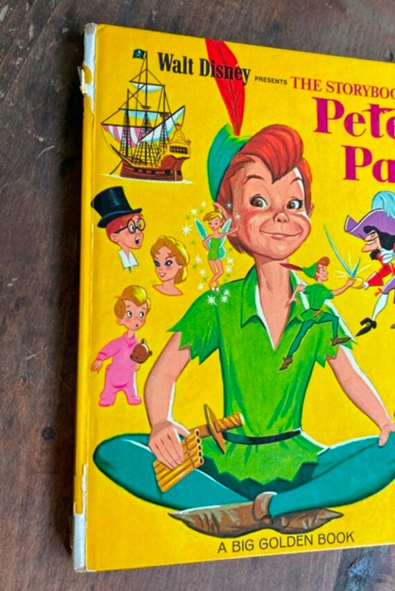 Walt Disney Presents the Storybook of Peter Pan A Big Golden Book
