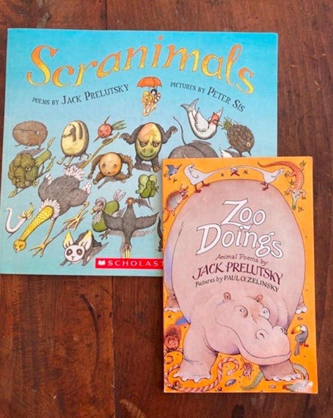 Zoo Doings by Jack Prelutsky Picturs by Paul O Zelinsky & - Etsy