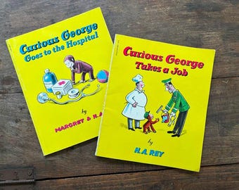 Curious George Book Set: H.A. Rey Classic Children's Books