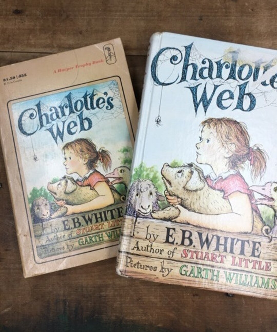Charlotte's Web by E B White Illustrated by Garth Williams ONE Copy ...