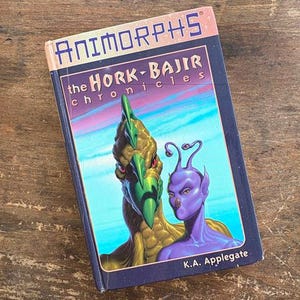 Animorphs The Hork-Bajir Chronicles by K A Applegate Hardcover 1998 Young Adult Fantasy Fiction