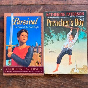Parzival The Quest For The Grail Knight & Preacher&#39;s Boy by Katherine Paterson Newbery Medal Author