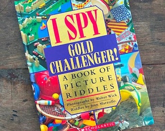 I Spy Super Challenger Book: Picture Riddles by Walter Wick - Etsy