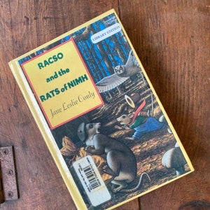 Racso and the Rats Of NIMH by Jane Leslie Conly Illustrations by Leonard Lubin Sequel To Mrs Frisby and The Rats Of MIMH