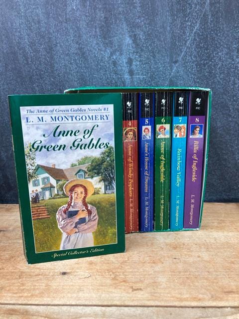 Anne of Green Gables Box Set Vintage - Etsy