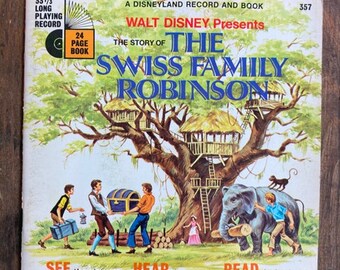 Walt Disney Book and Record Collection 9 Book Sets Bambi 101