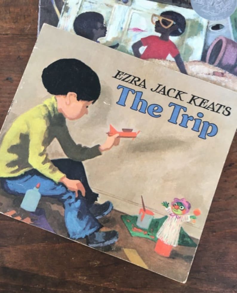 Ezra Jack Keats Book Collection Goggles the Trip Louie Maggie Etsy