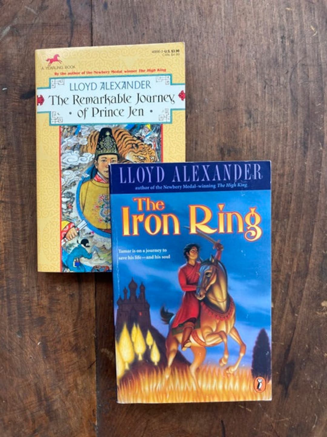 The Remarkable Journey of Prince Jen & the Iron Ring by Lloyd Alexander