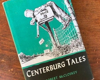 Centerburg Tales by Robert McCloskey More Adventures of Homer Price Reprint Hardcover with Dust Jacket Wholesome Reading