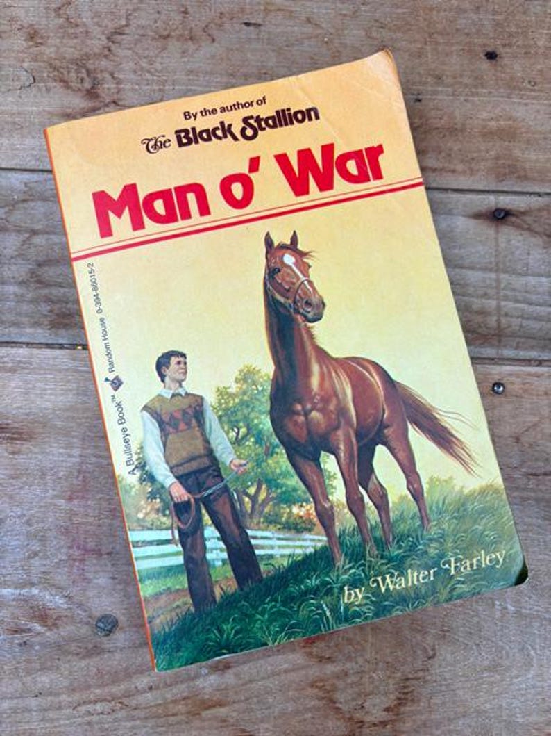 Man O' War by Walter Farley The Author Of The Black Stallion Book Series 画像 1