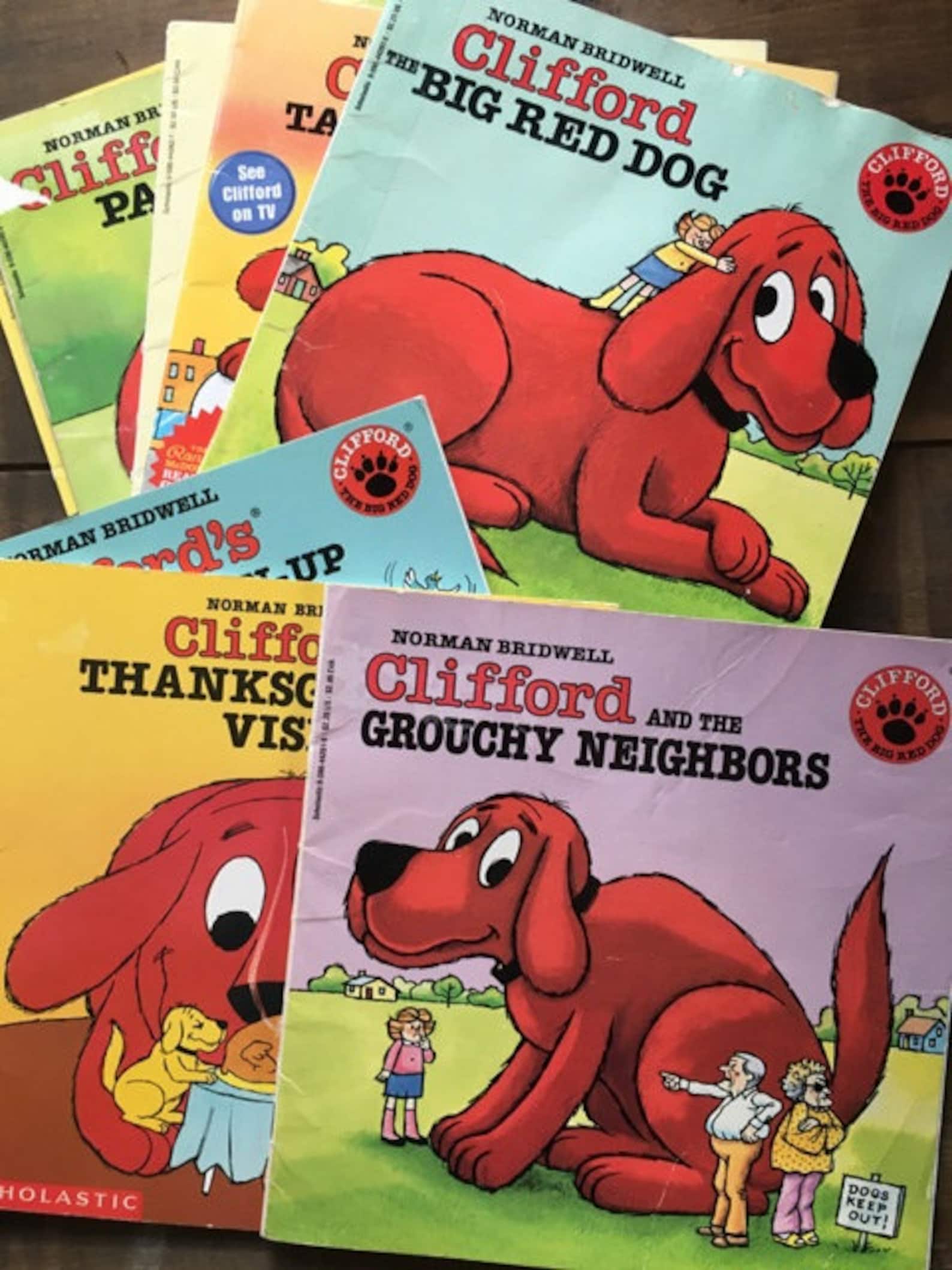 Clifford the Big Red Dog Book YOUR CHOICE of Books Clifford Etsy